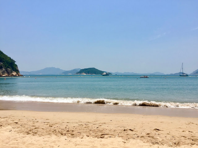 Chung Hom Kok beach, Hong Kong Island