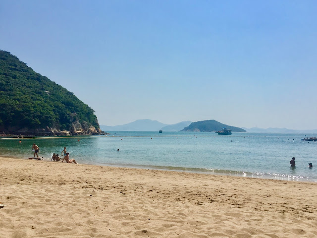 Chung Hom Kok beach, Hong Kong Island