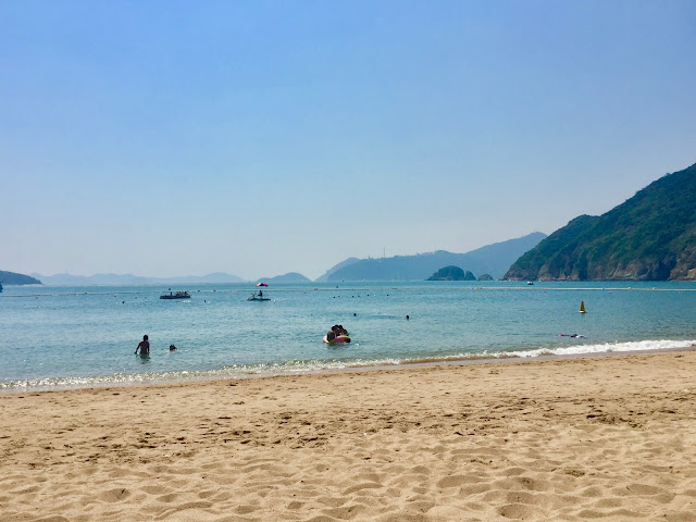 Chung Hom Kok beach, Hong Kong Island