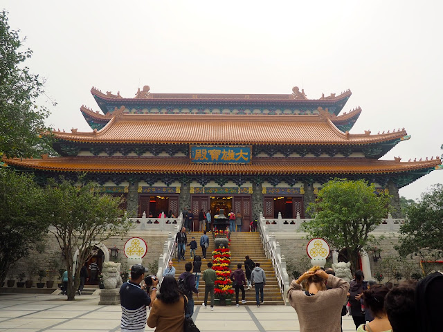 Po Lin Monastery, near Big Buddha, Hong Kong