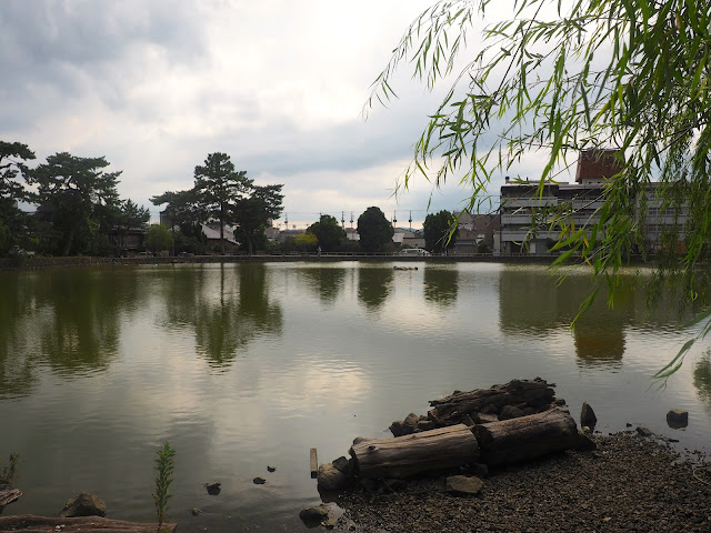 Pond in Naramachi, Nara, Kansai, Japan