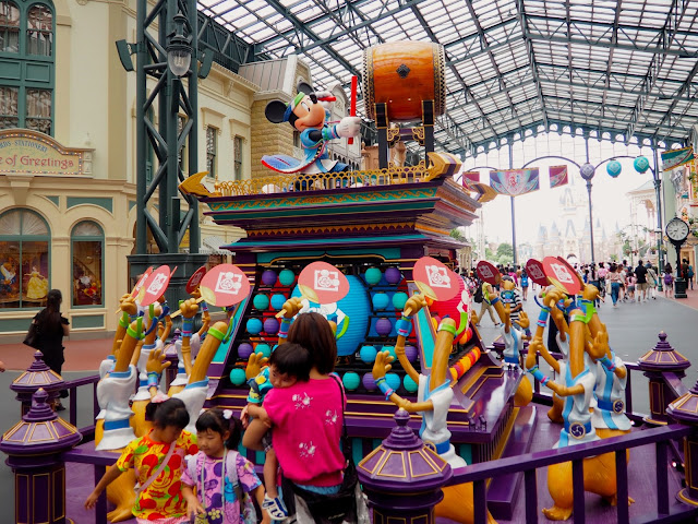 Mickey Mouse statue, Tokyo Disneyland, Japan