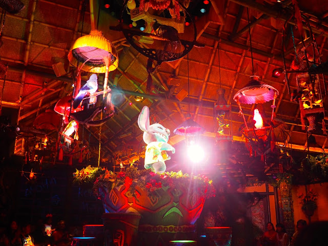 Stitch in the Enchanted Tiki Room, Tokyo Disneyland, Japan