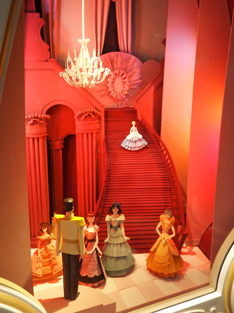 Cinderella paper model inside the Castle, Tokyo Disneyland, Japan
