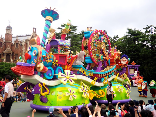 Happiness is Here parade float, Tokyo Disneyland, Japan