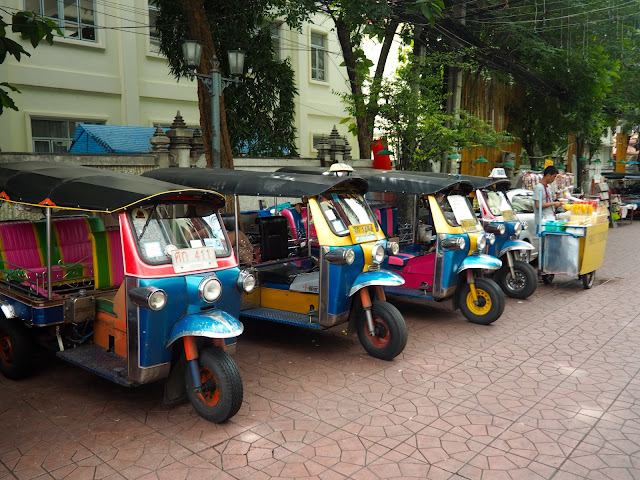 Tuk tuks in Bangkok, Thailand