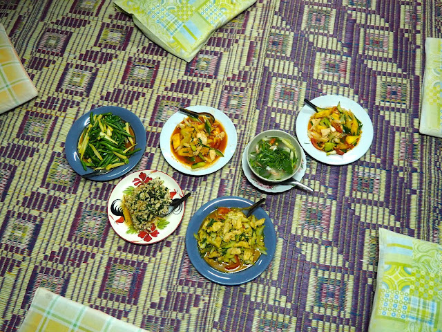 Homestay dinner in Krabi, Thailand