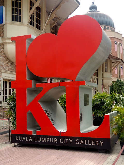I <3 KL sign, Kuala Lumpur, Malaysia