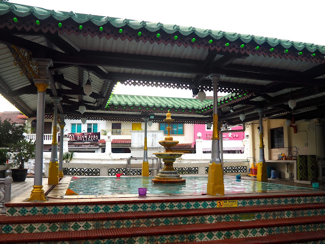 Mosque on Harmony Street, Melaka, Malaysia