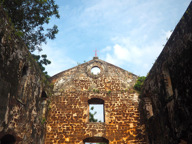 Ruins of St Paul's Church, Melaka, Malaysia