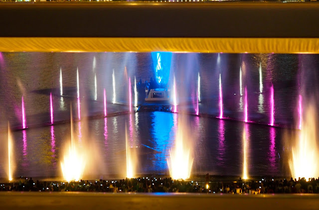 Marina Bay Sands light show, Singapore