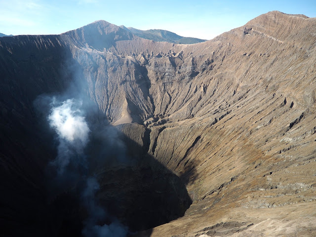 Mt Bromo crater, East Java, Indonesia