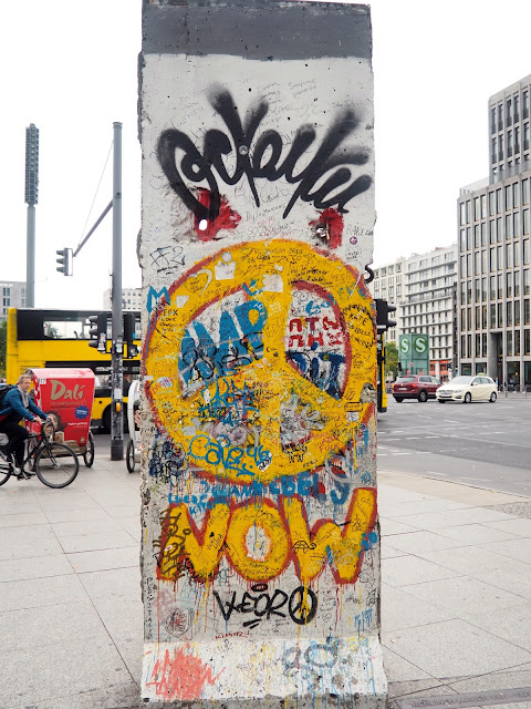 Berlin Wall in Potsdamer Platz, Berlin, Germany