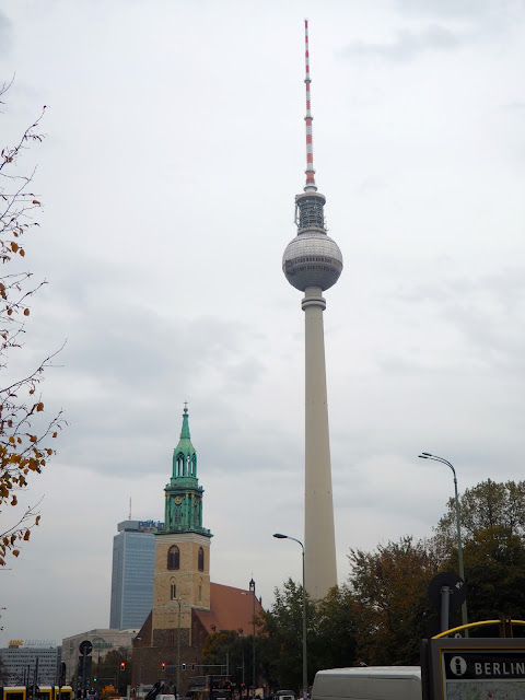 St Mary's Church & Fernsehturm, Berlin, Germany