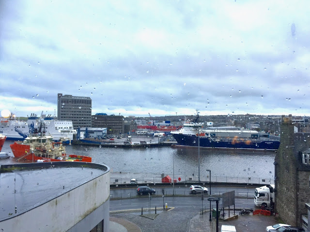 Harbour view from Maritime Museum, Aberdeen, Scotland