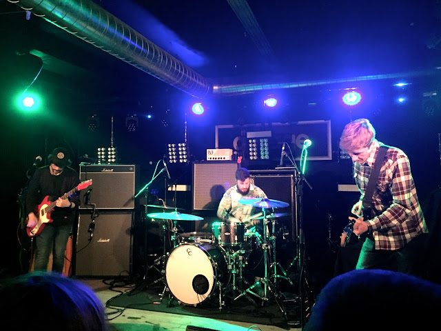 Black Foxxes live in concert supporting Deaf Havana at The Garage, Aberdeen