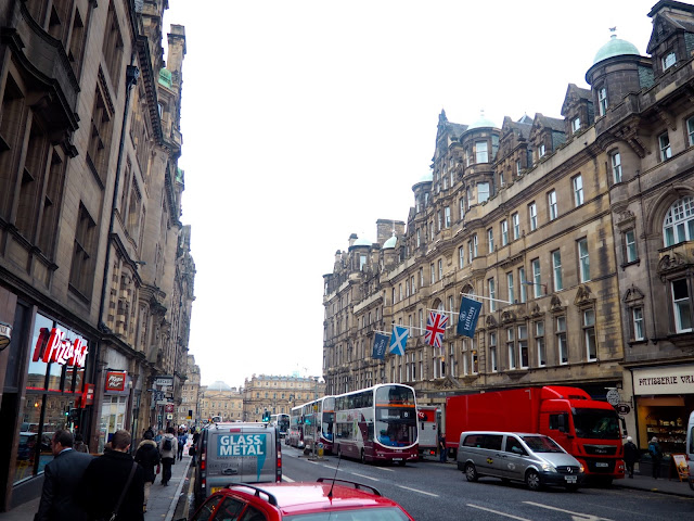 North Bridge Street, intersection with Royal Mile, Edinburgh