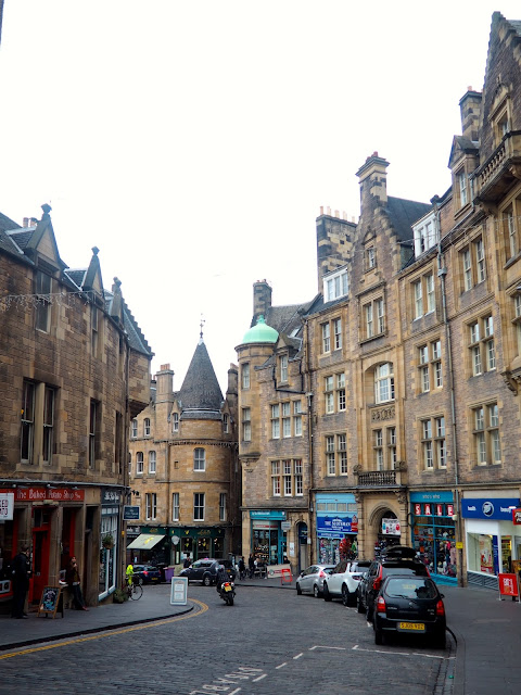 Cockburn Street, intersection with Royal Mile, Edinburgh