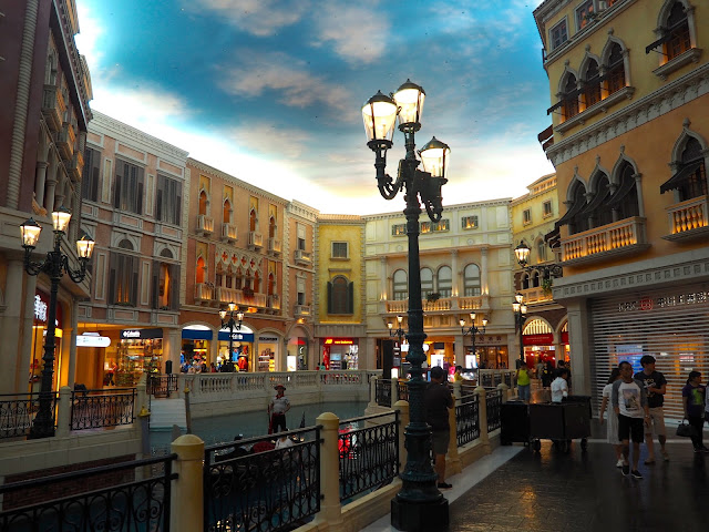 Interior of The Venetian casino, Macau, SAR of China