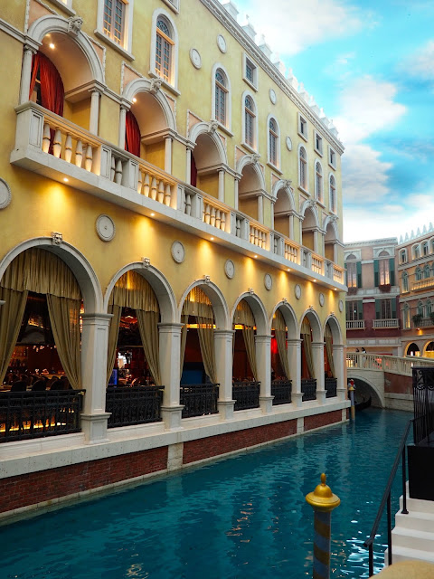 Interior of The Venetian casino, Macau, SAR of China