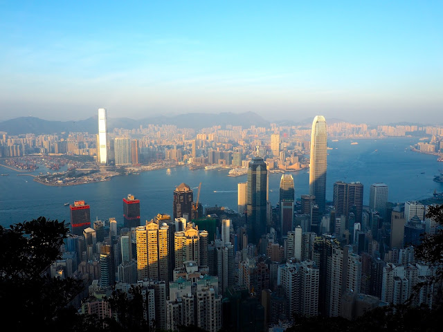 Hong Kong & Victoria Harbour from The Peak