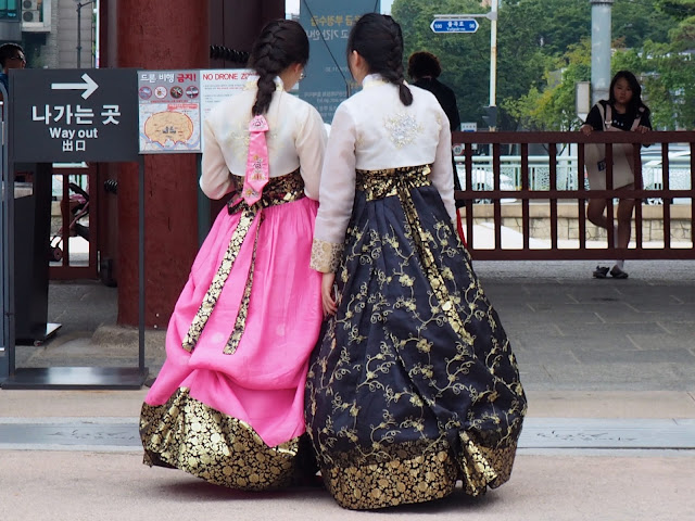 Hanboks, Seoul, South Korea