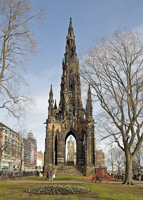 Sir Walter Scott Monument, Princes Street, Edinburgh