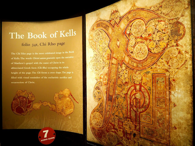 Book of Kells exhibition, Dublin, Ireland