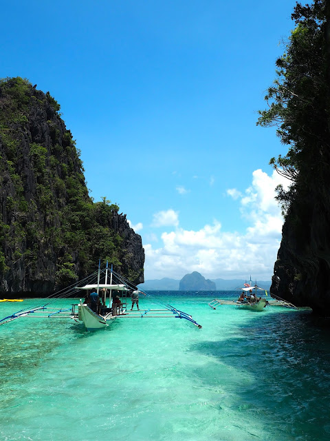 Lagoon in Bacuit Bay, El Nido, Palawan, Philippines