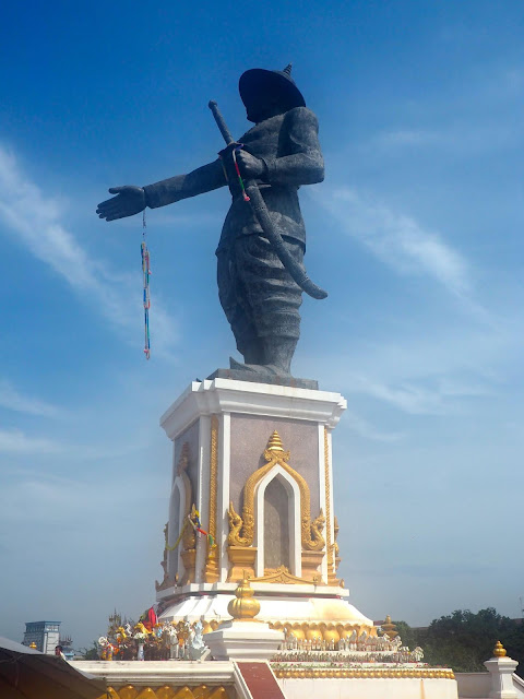 Statue in Vientiane, Laos