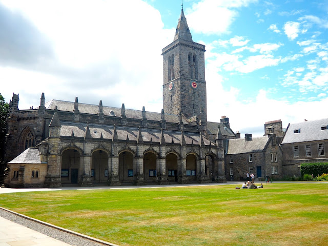 St Salvador's Quad, University of St Andrews, Fife, Scotland