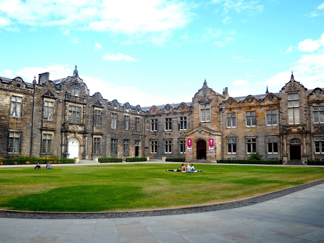 St Salvador's Quad, University of St Andrews, Fife, Scotland