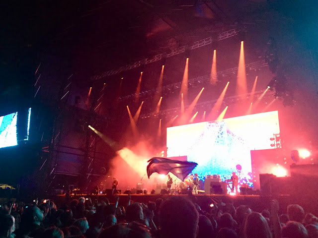 Kings of Leon performing at the 2018 Glasgow Summer Sessions, in Bellahouston Park