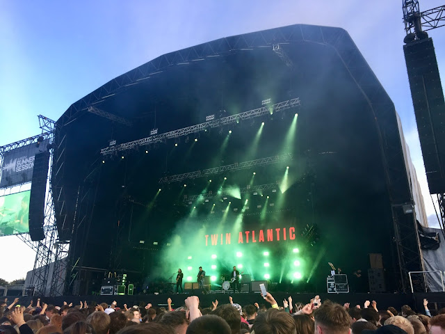 Twin Atlantic performing at the 2018 Glasgow Summer Sessions concert