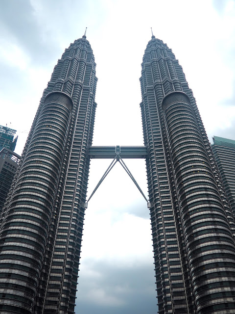 Petronas twin towers in Kuala Lumpur, Malaysia