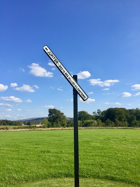 Signpost to Jupiter, Jupiter Artland, Edinburgh