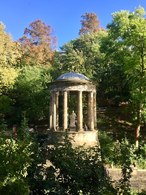 St Bernard's Well from the Dean Gardens, Edinburgh