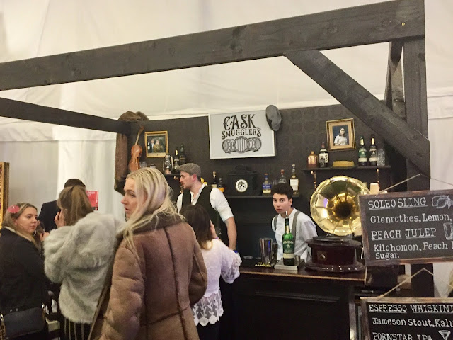 The Cask Smugglers pop up bar at Edinburgh Cocktail Village