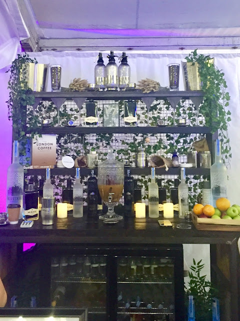 Belvedere Vodka pop up bar at Edinburgh Cocktail Village