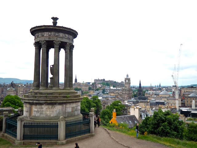 Edinburgh viewpoint from Calton Hill