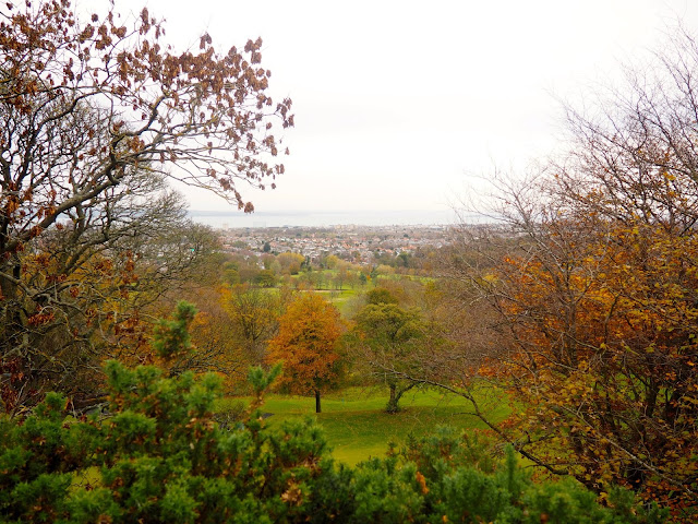 View from Corstorphine Hill, Edinburgh, Scotland