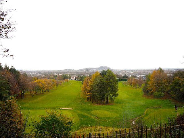 Edinburgh viewpoint from Rest and Be Thankful, Corstorphine Hill