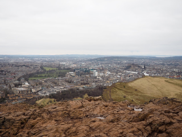 View from Arthur's Seat, Edinburgh, Scotland