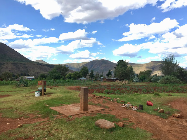 Village tour, Malealea, Lesotho, Africa