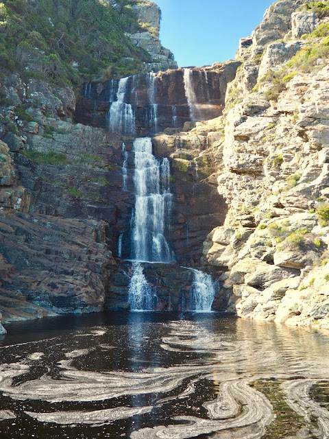 Coastal waterfall hike in Tsitsikamma National Park, Garden Route, South Africa