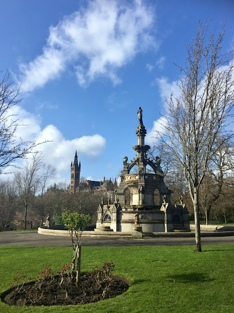Glasgow University & Kelvingrove Park, Scotland