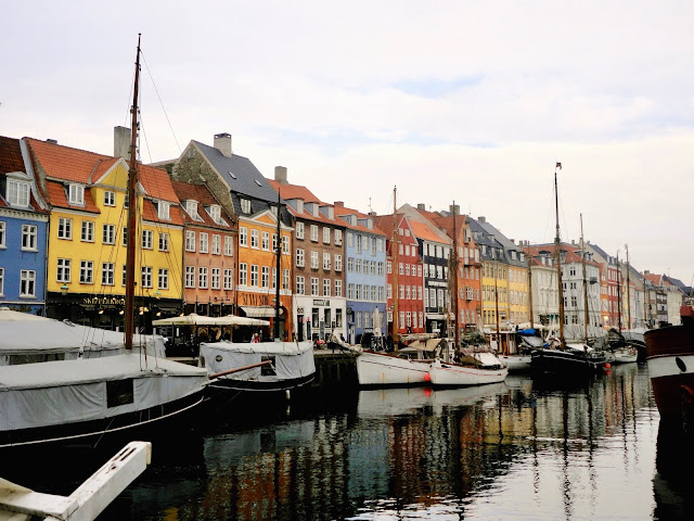 Nyhavn harbour, Copenhagen, Denmark