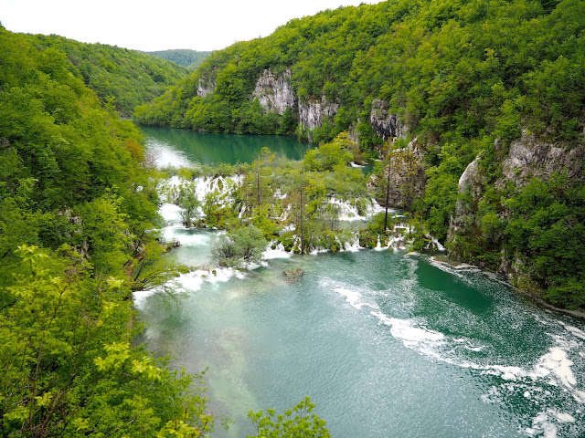 Waterfalls at Plitvice Lakes National Park, Croatia