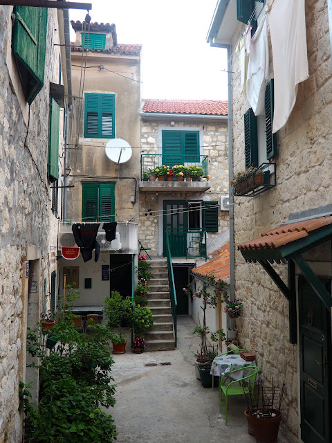 Streets in Varos, Split, Croatia