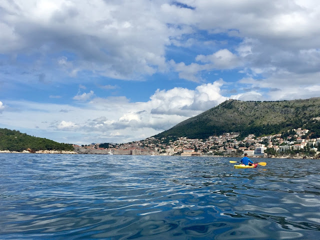 Sea kayaking around Dubrovnik, Croatia